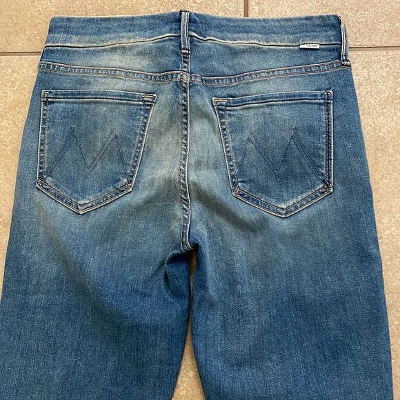 Mother The Looker Ankle Fray Brids of Paradise jeans - Picture 5 of 9